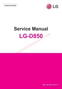 LG-D850 Service manual