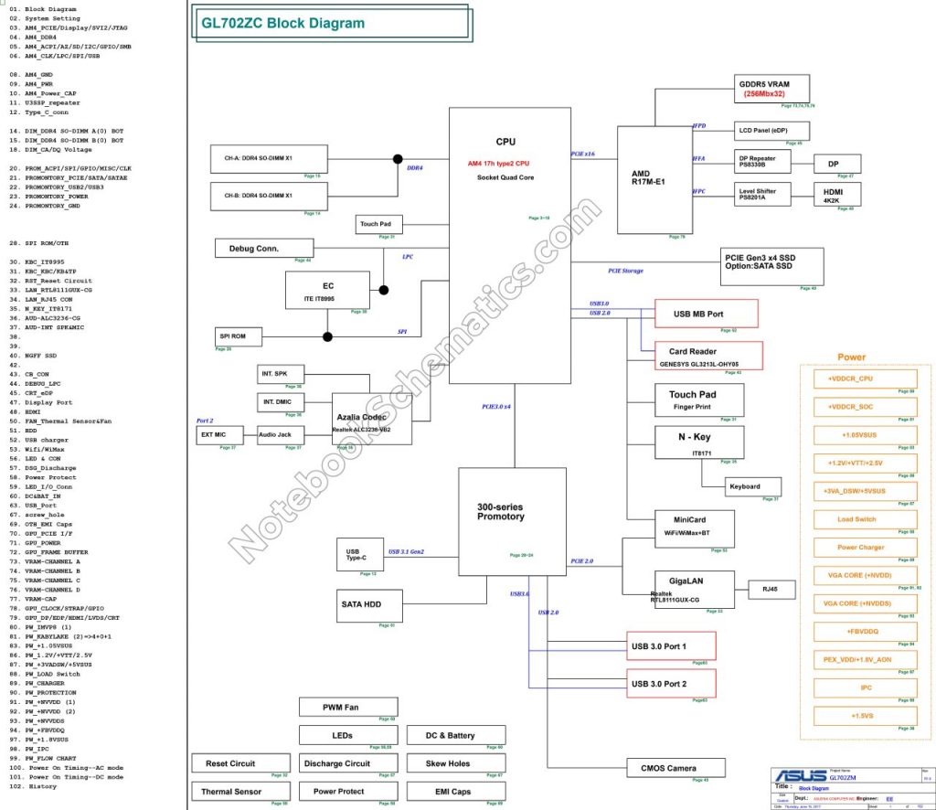 Asus Rog Strix Gl Zc Schematic Asus Gl Zc Schematic