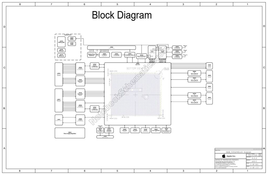 MacBook Air 13″ M2 A2681 Schematic – 820-02862 Schematic ...