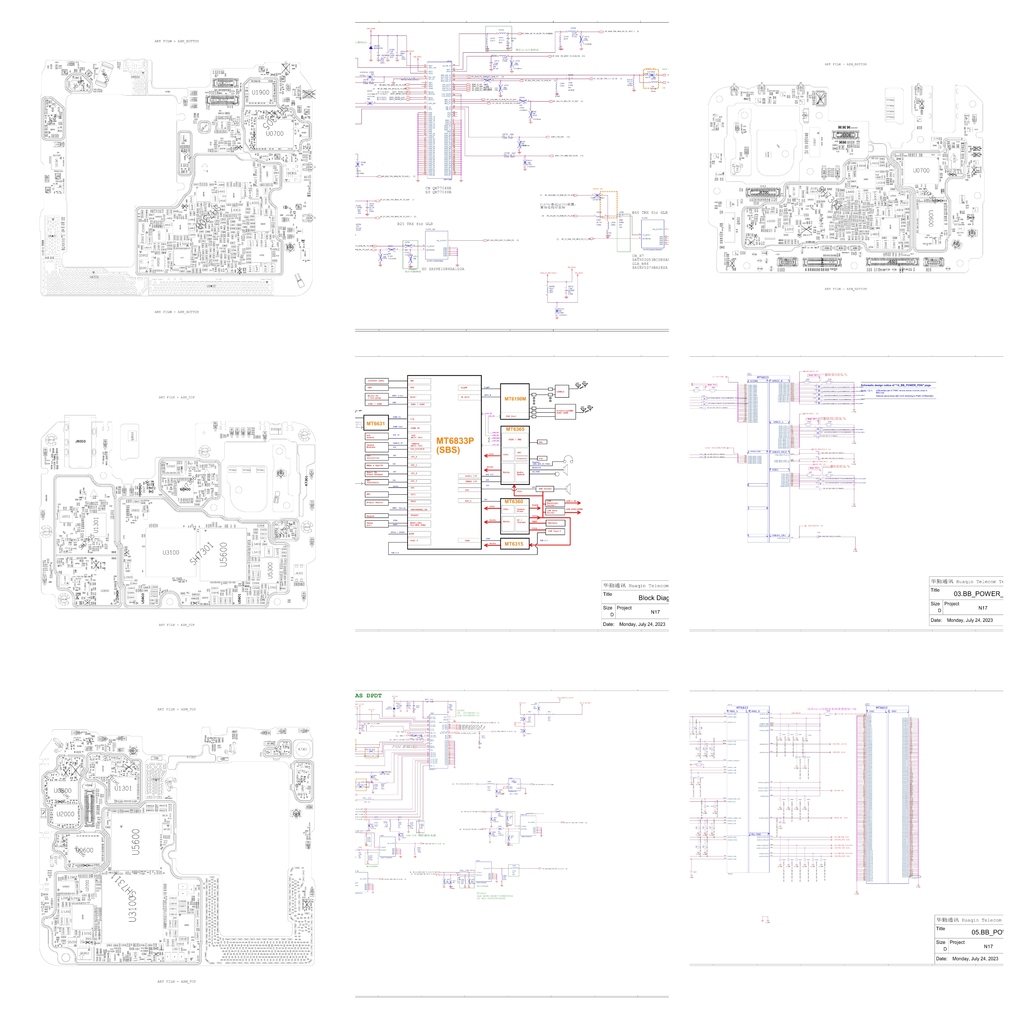 Redmi Note 11T Pro Plus Daughter Schematic – NotebookSchematics.com